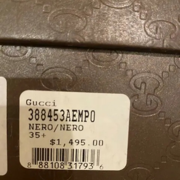 Gucci Knee High Boot with Gold Chain & Logo Detail Size 35.5 (Box NOT Included) - Picture 10 of 16